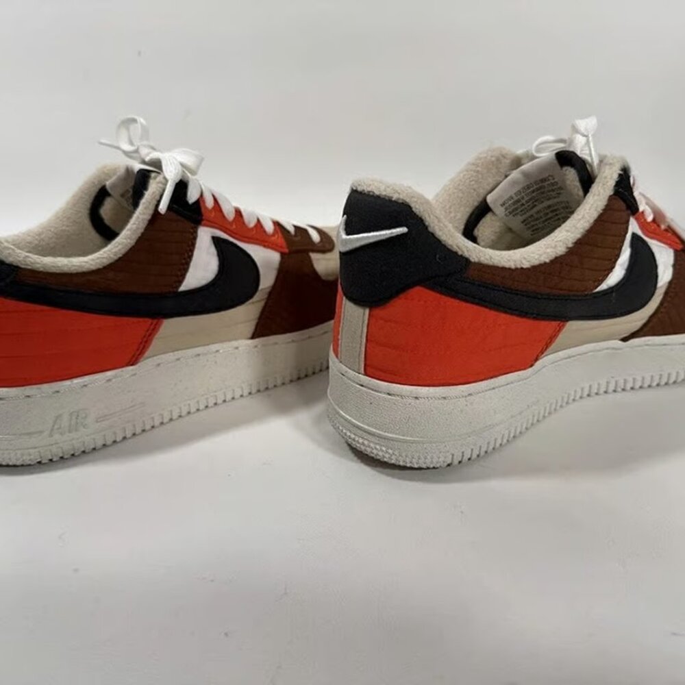 Women's Nike Air Force Toasty 1 07 Sneakers US Size 10 Uk 7.5 Fleece Lined - Picture 5 of 14